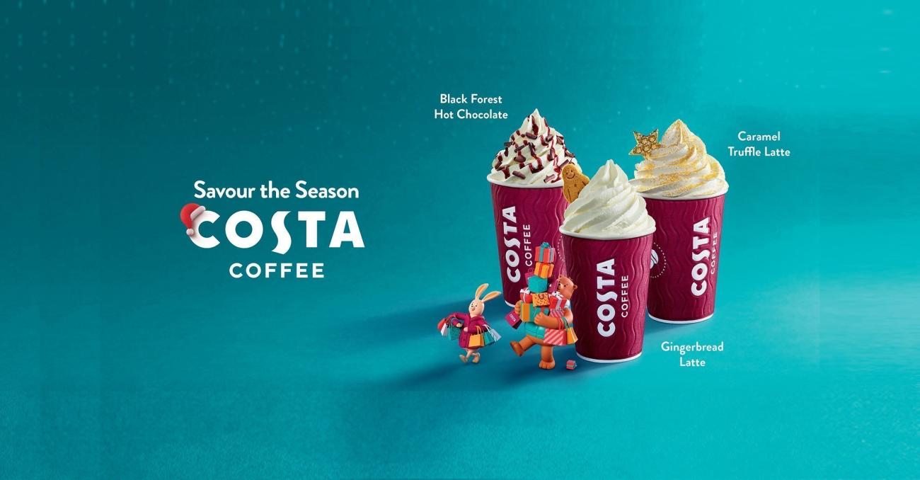 Costa Coffee Festive drinks are already here! Costa Coffee